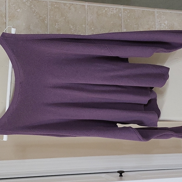 purple summer sweater - Picture 4 of 4